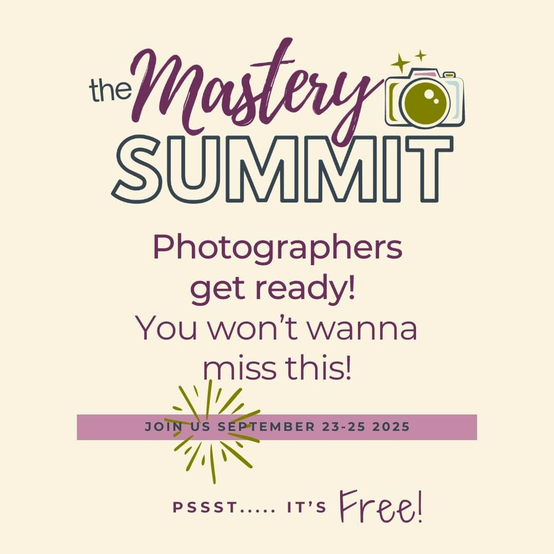 The Portrait Photography Mastery Summit call to action