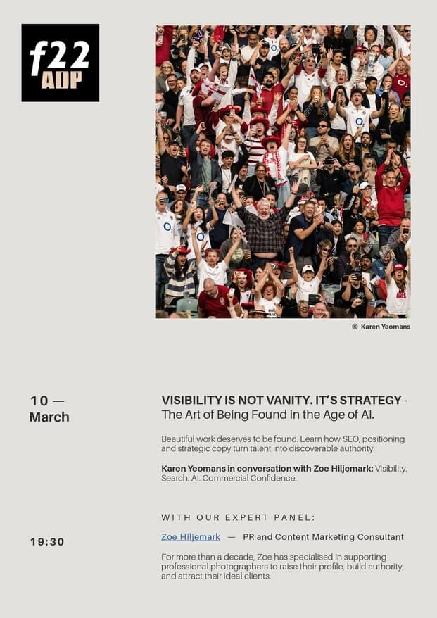 Visibility is not vanity - its strategy