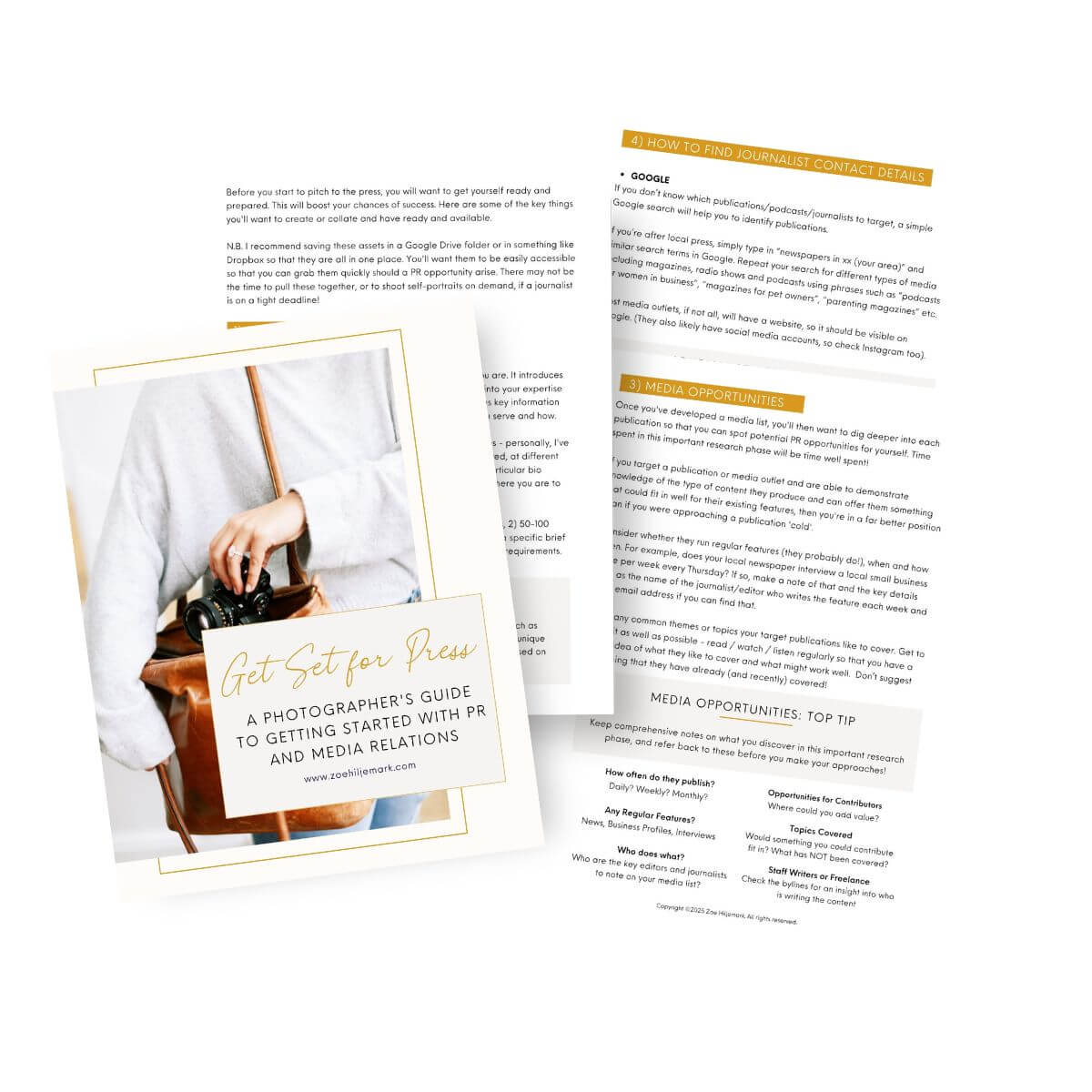 Get Set for Press Guide for Photographers