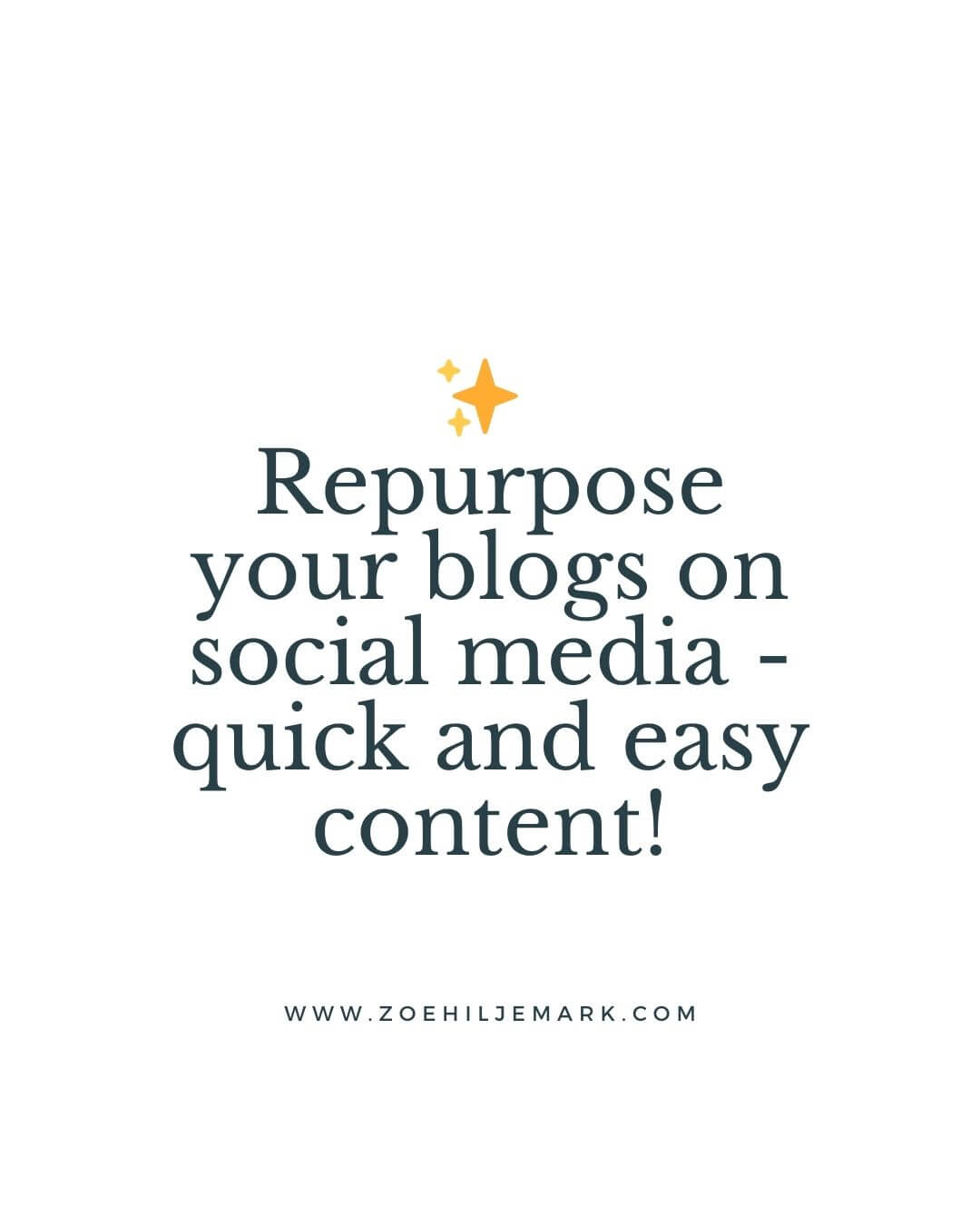 Repurpose your blog content on social media