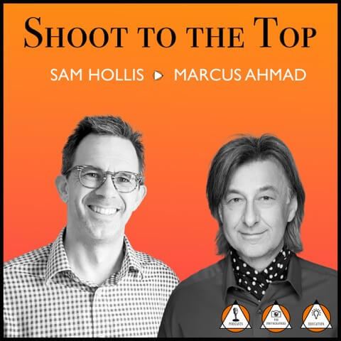 Shoot To The Top podcast hosted by Sam Hollis and Marcus Ahmad