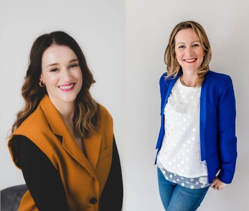 Zoe Barnett and Zoe Hiljemark