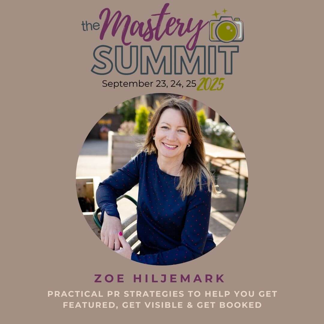 Zoe Hiljemark speaker at The Portrait Photography Mastery Summit