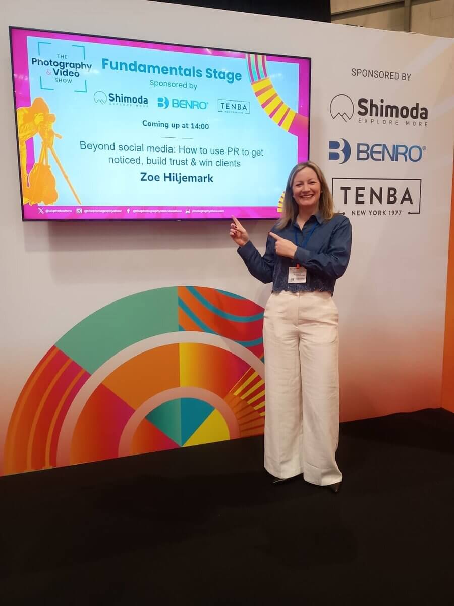 Zoe Hiljemark Beyond Social Media talk at The Photography Show 2026